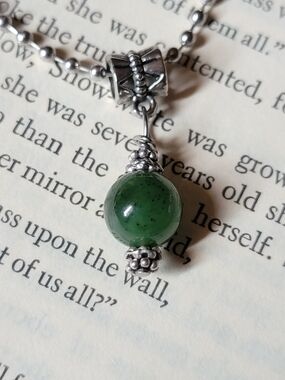 Genuine Jade Pendant Necklace